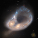 A zoomed-in view of Arp-Madore 417-391.